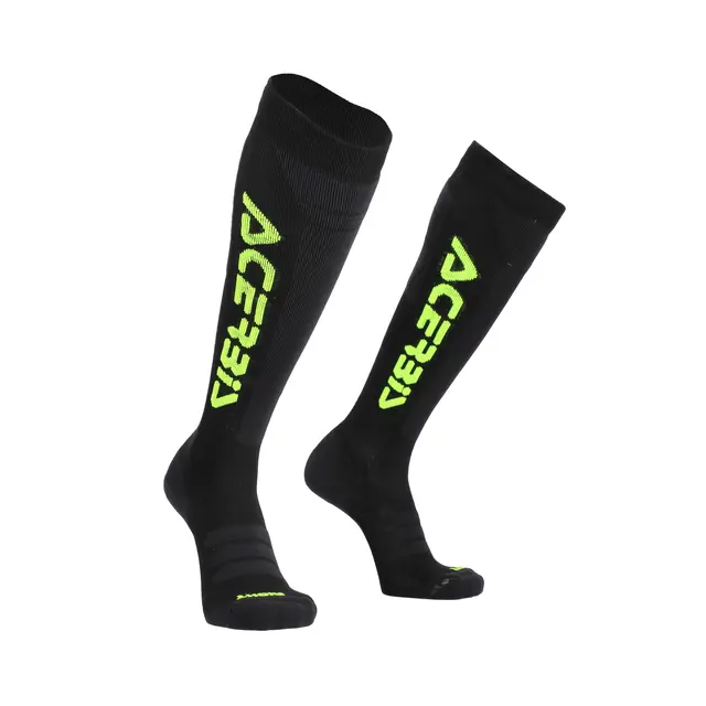 AC Socks Mx Winter Black/Yellow 