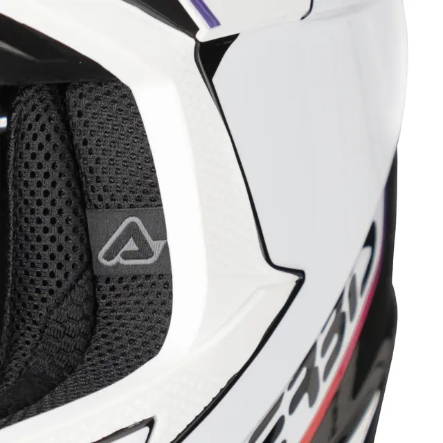 AC Helmets T711 White/Black 