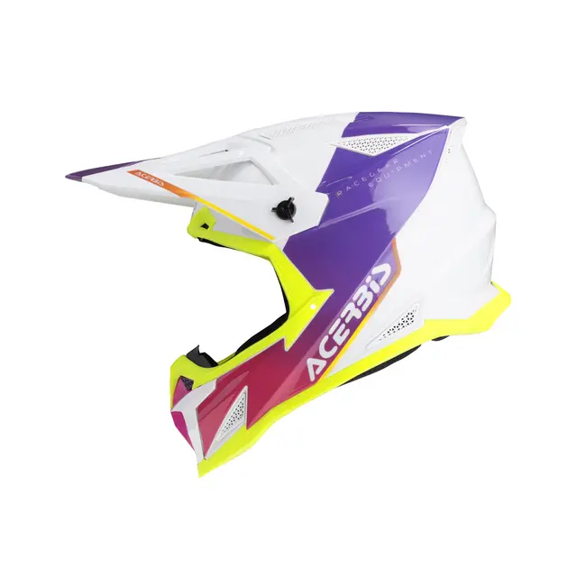 AC Helmets T711 White/Purple 