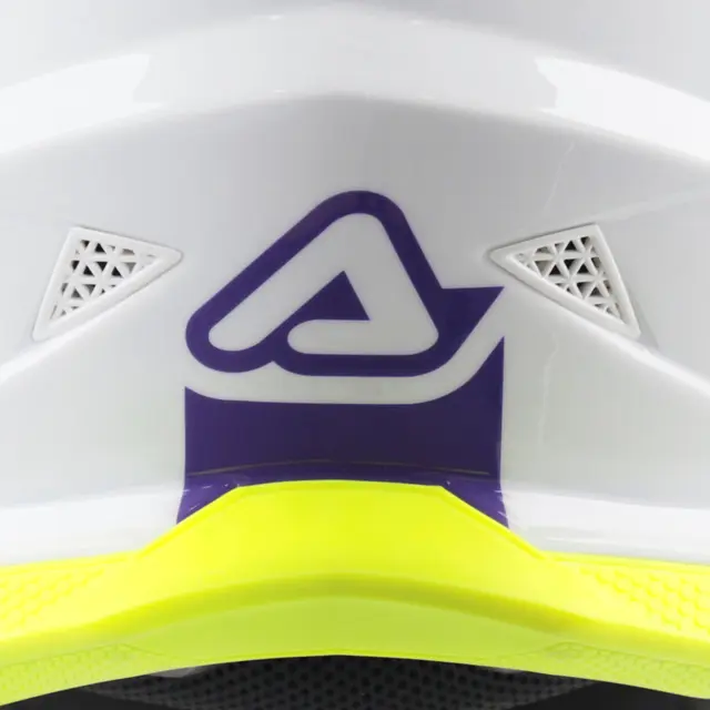 AC Helmets T711 White/Purple 