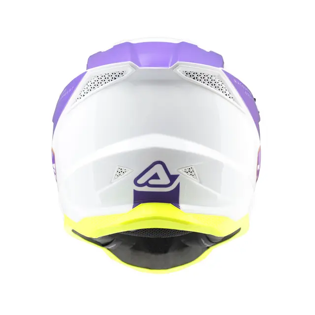 AC Helmets T711 White/Purple 