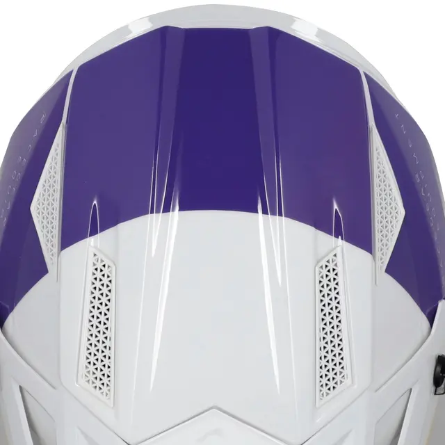 AC Helmets T711 White/Purple 