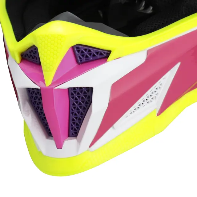 AC Helmets T711 White/Purple 