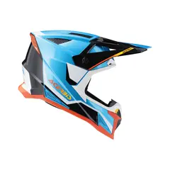 AC Helmets T711 Light Blue/White
