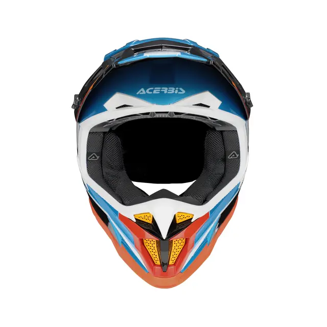 AC Helmets T711 Light Blue/White 