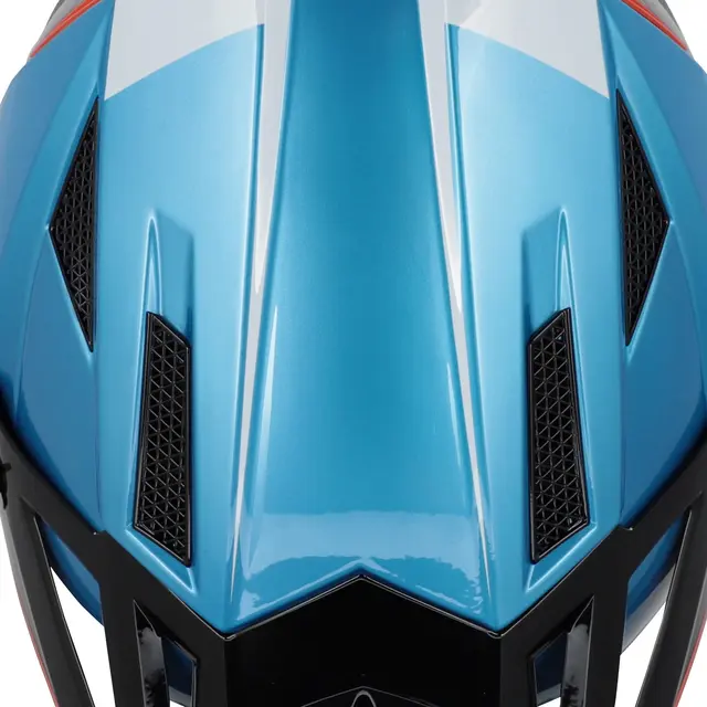 AC Helmets T711 Light Blue/White 