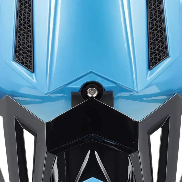 AC Helmets T711 Light Blue/White 