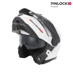 AC Helmet Rider White