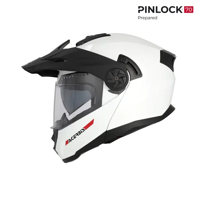 AC Helmet Rider White 