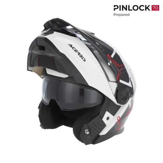 AC Helmet Rider White/Black 