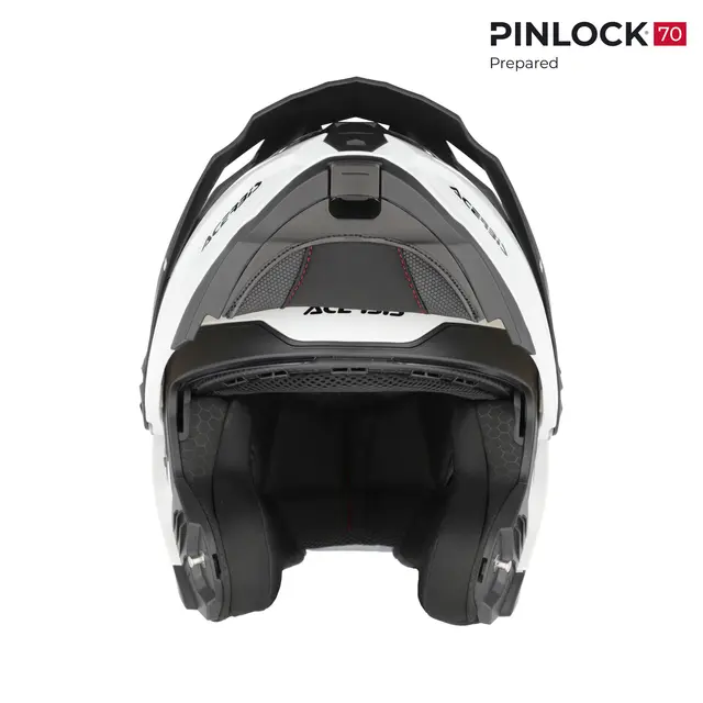 AC Helmet Rider White/Black 