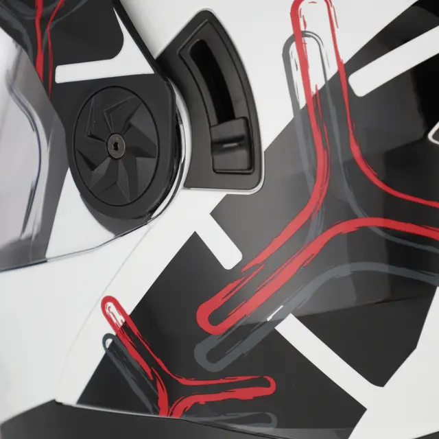 AC Helmet Rider White/Black 