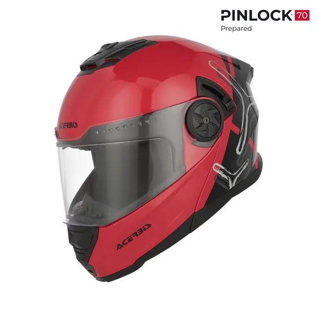 AC Helmet Rider Red/Black 