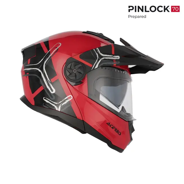 AC Helmet Rider Red/Black 