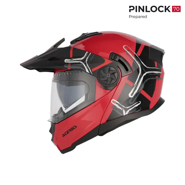AC Helmet Rider Red/Black 