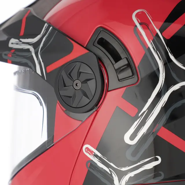 AC Helmet Rider Red/Black 