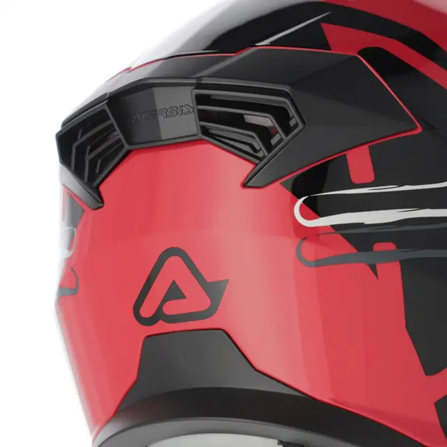 AC Helmet Rider Red/Black 