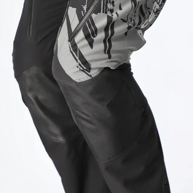 AC Pants Rally Race In Black/Grey 
