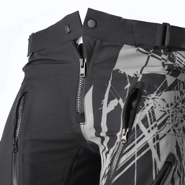 AC Pants Rally Race In Black/Grey 