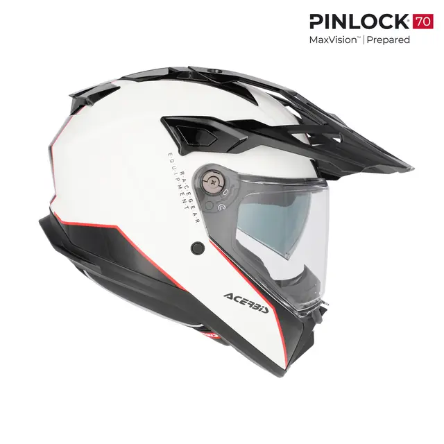 AC Helmet Attack White/Black 