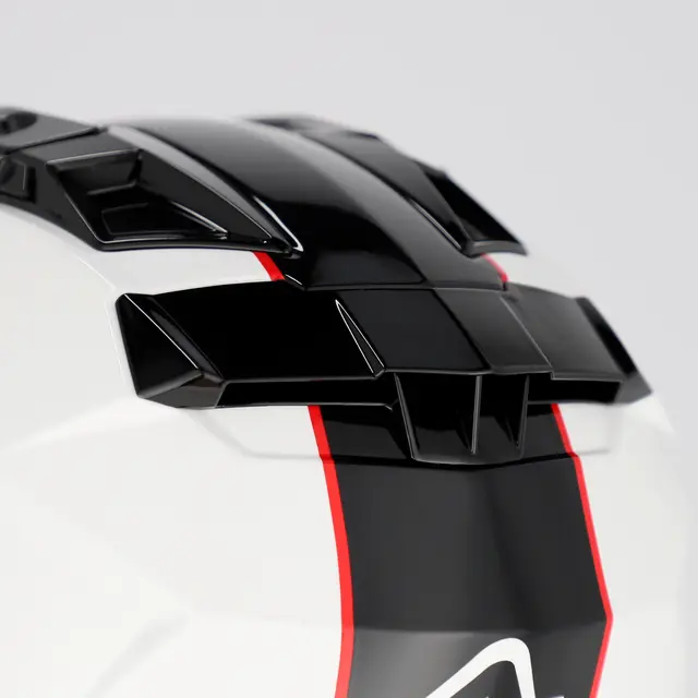 AC Helmet Attack White/Black 