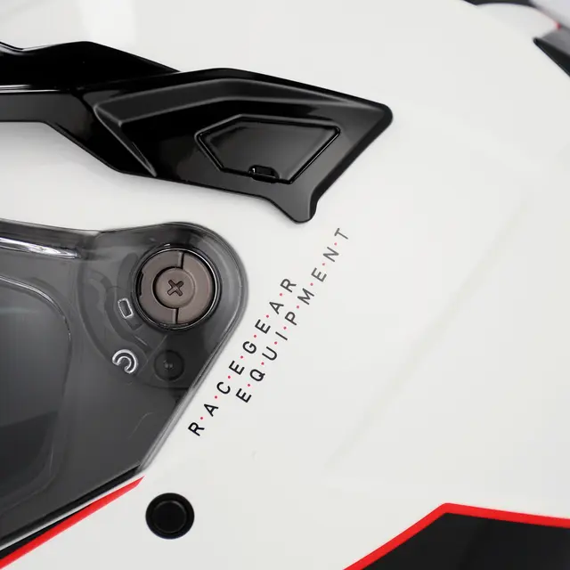 AC Helmet Attack White/Black 