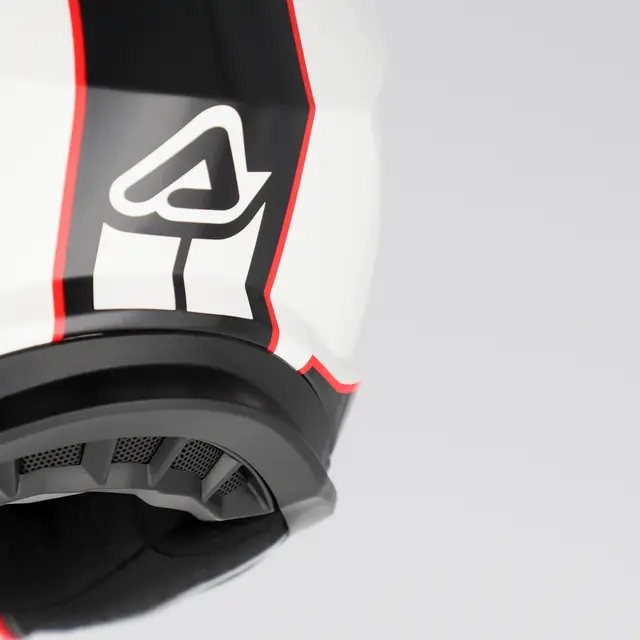 AC Helmet Attack White/Black 