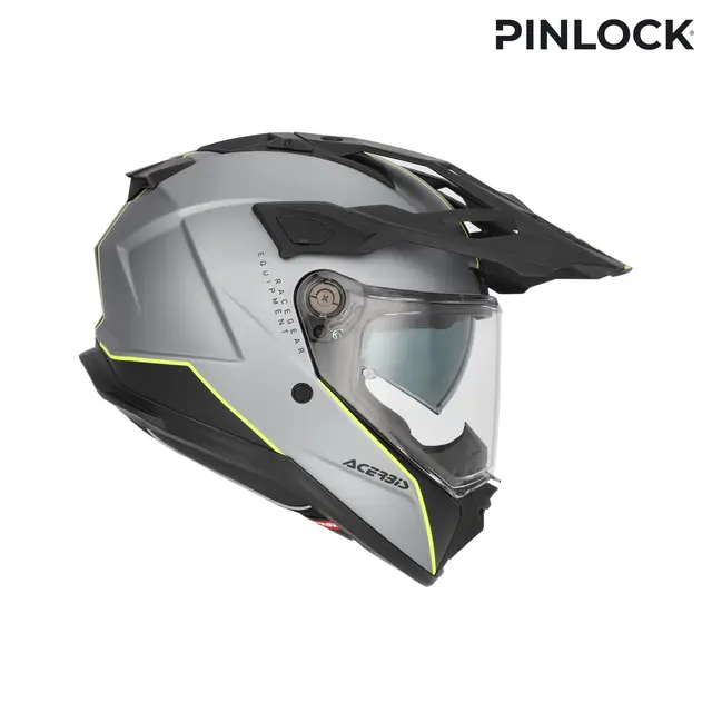 AC HELMET ATTACK GREY/YELLOW 