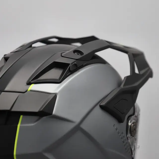 AC HELMET ATTACK GREY/YELLOW 