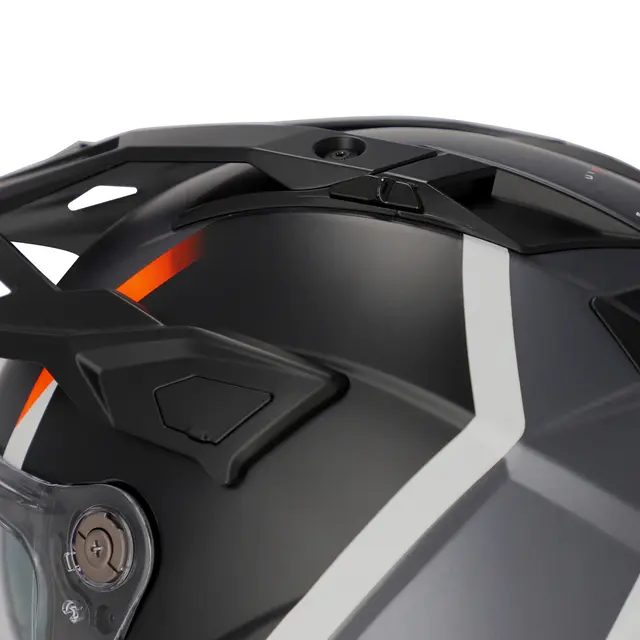AC Helmet Attack Nero/Arancio Fluo 