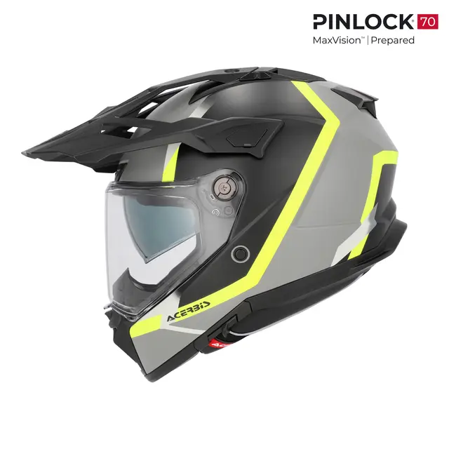 AC Helmet Attack Black/Fluo Yellow 