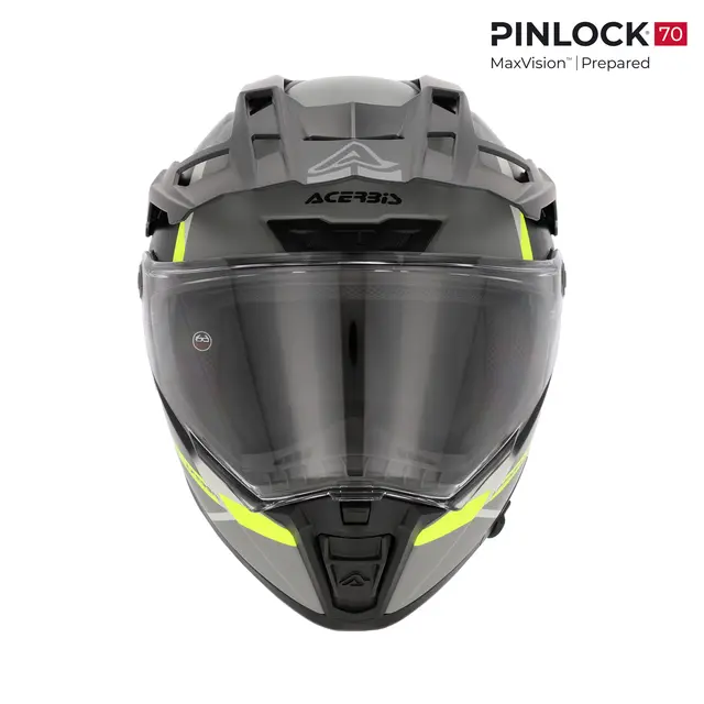 AC Helmet Attack Black/Fluo Yellow 