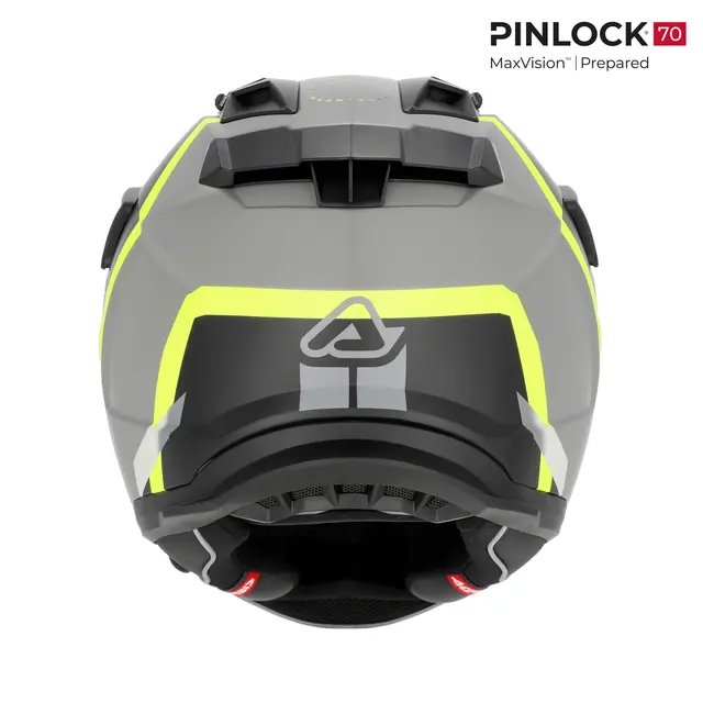 AC Helmet Attack Black/Fluo Yellow 