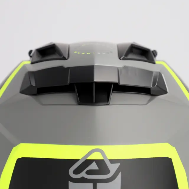 AC Helmet Attack Black/Fluo Yellow 