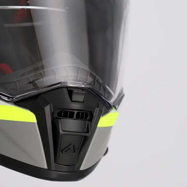 AC Helmet Attack Black/Fluo Yellow 