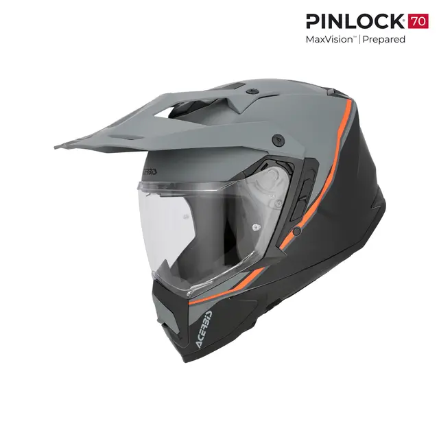 AC Helmet Assault Nero/Arancio Fluo 