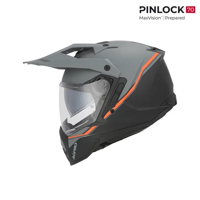 AC Helmet Assault Nero/Arancio Fluo 