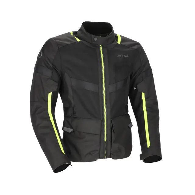 AC Jacket Ramsey Vented Long Black/Yellow 
