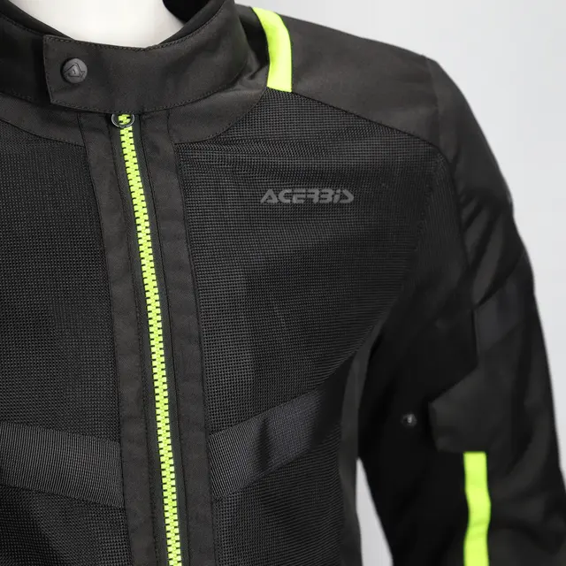 AC Jacket Ramsey Vented Long Black/Yellow 