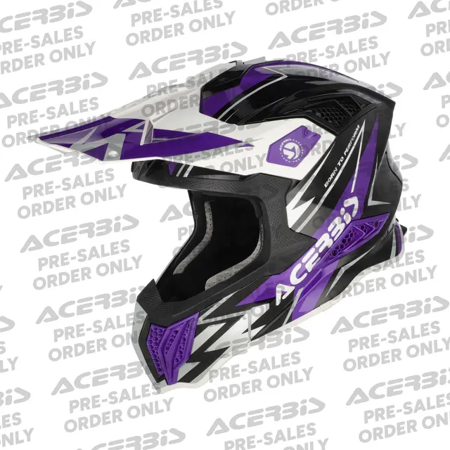 AC HELMET AIRSTRIKE-X BLACK/PURPLE 