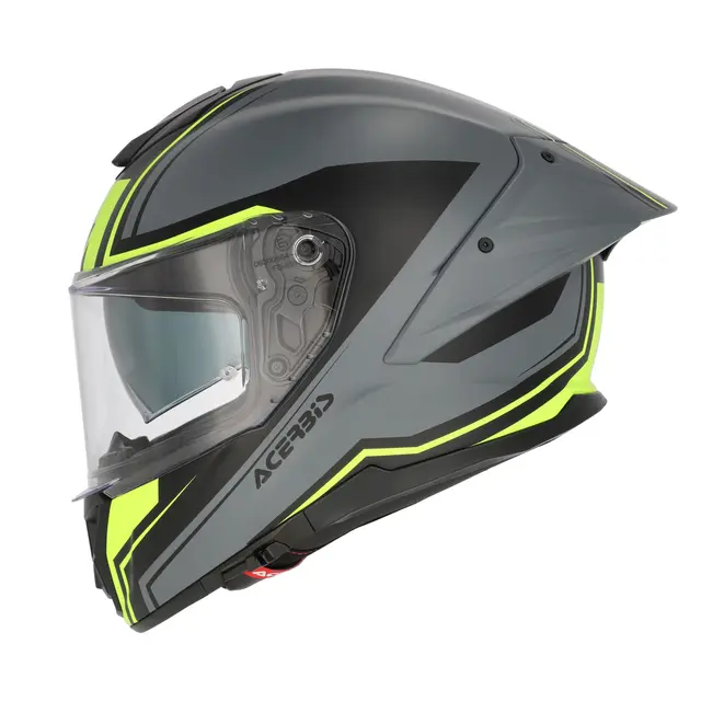AC Helmet Tarmak-X Grey/Yellow 