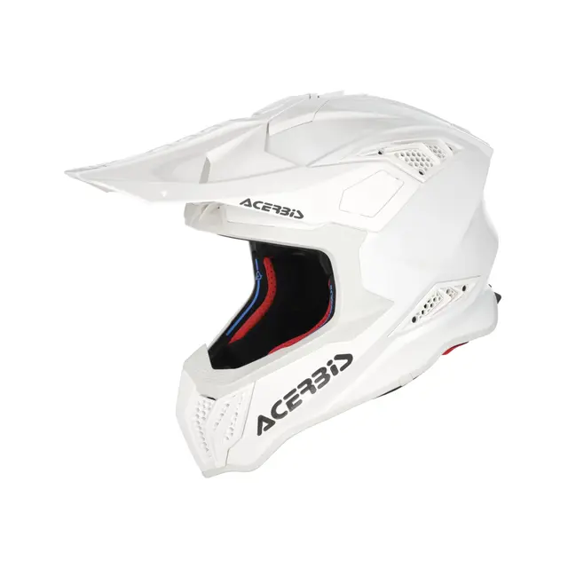 AC Helmet Airstrike Fim Racing#2 White 