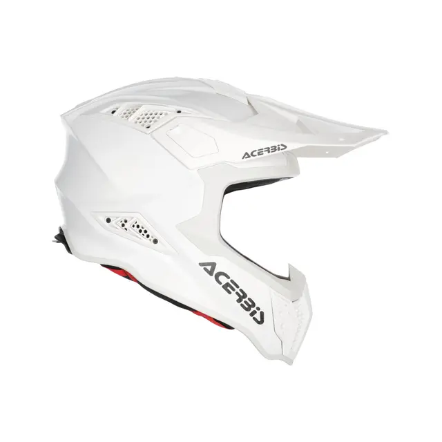 AC Helmet Airstrike Fim Racing#2 White 