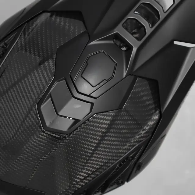 AC Helmet Airstrike Fim Racing#2 Black 