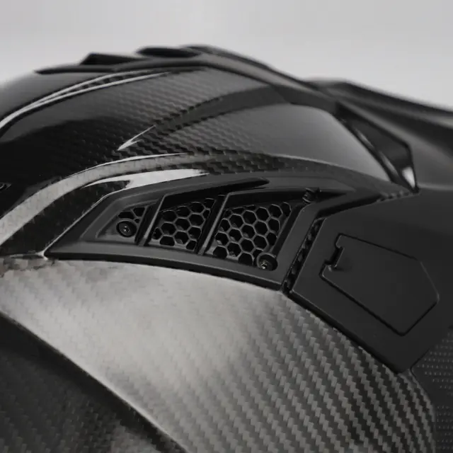 AC Helmet Airstrike Fim Racing#2 Black 