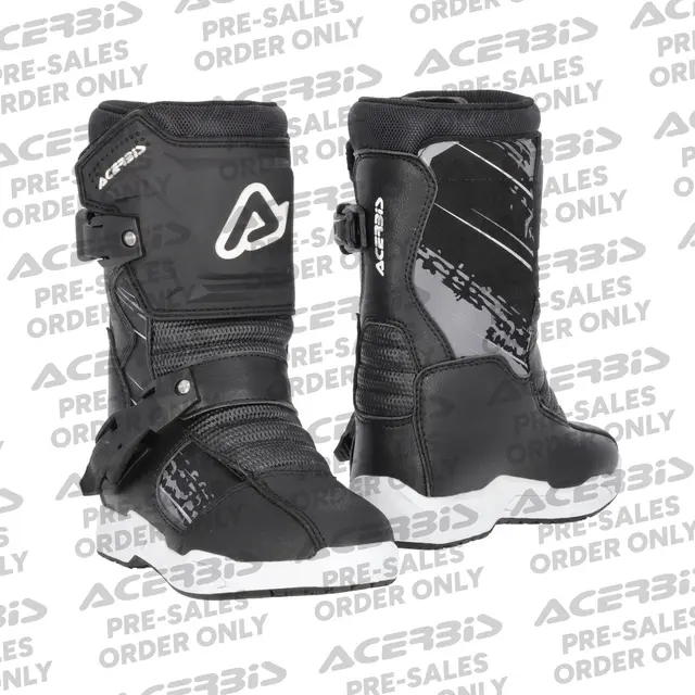 AC BOOTS PUPPY KID BLACK 