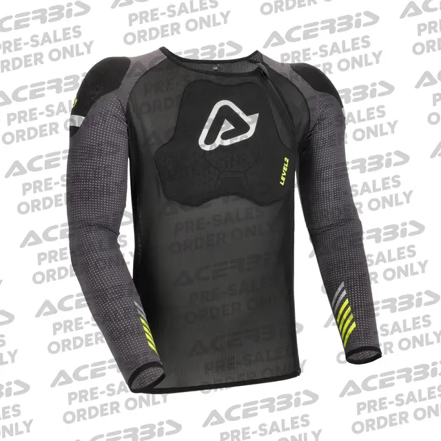 AC BODY ARMOUR X-AIR LEVEL 2 2.0 BLACK/YELLOW 