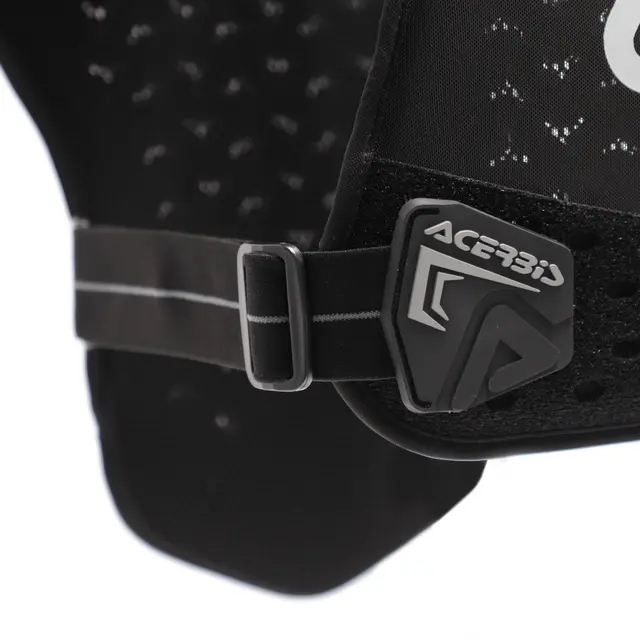 AC CHEST PROTECTOR SOFT RACE BLACK/GREY 