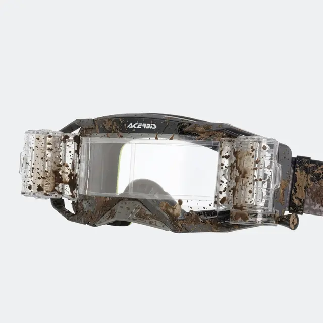 AC GOGGLE VORTEX+ROLL OFF CAMO - BLACK 