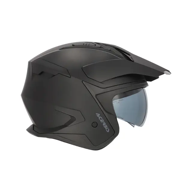 AC HELMET JET ARIA EVO BLACK 